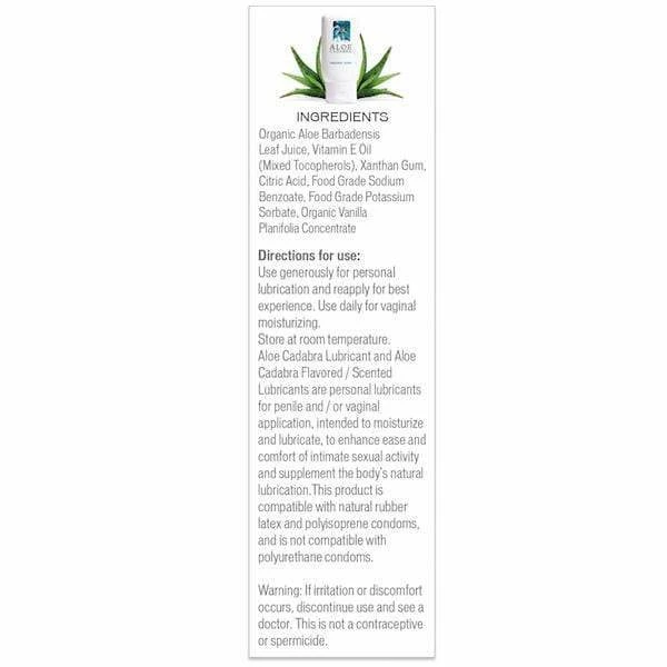 Aloe Cadabra - Organic Edible Lubricant - Natural Aloe Lubricants 4 Aloe Cadabra - Organic Edible Lubricant - Natural Aloe Lubricants
