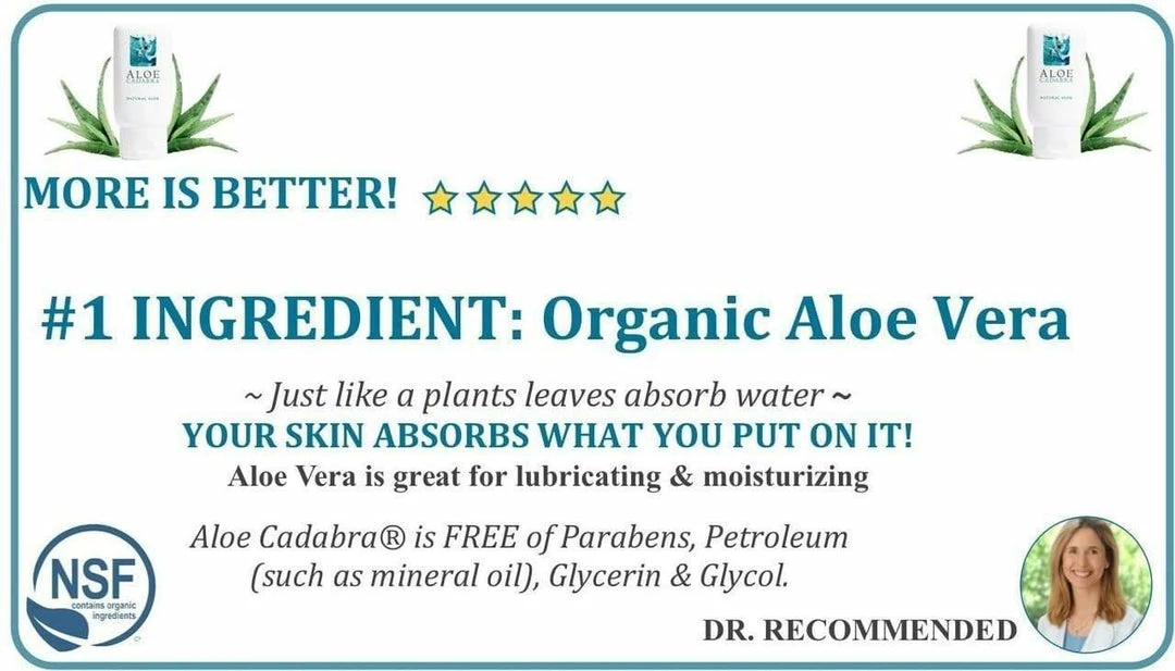Aloe Cadabra - Organic Edible Lubricant - Natural Aloe Lubricants 5 Aloe Cadabra - Organic Edible Lubricant - Natural Aloe Lubricants