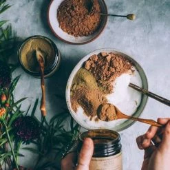 Anima Mundi Herbals Anima Mundi - Adaptogenic Immortality, 7 Mushrooms & Heirloom Cacao Powder 4oz