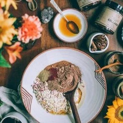 Anima Mundi Herbals Anima Mundi - Adaptogenic Immortality, 7 Mushrooms & Heirloom Cacao Powder 4oz