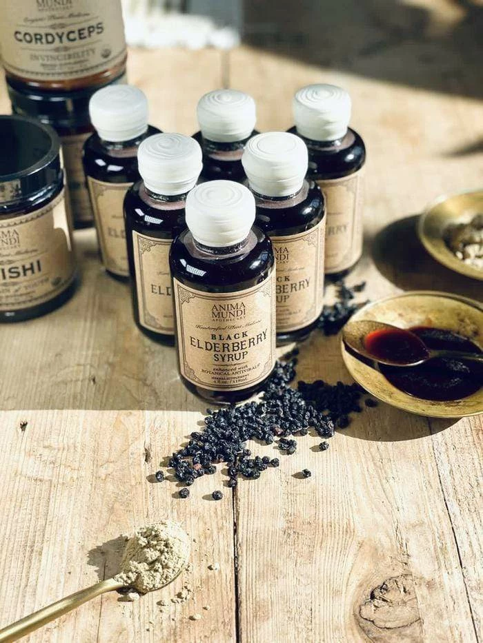 Anima Mundi Herbals Herbs & Tinctures Anima Mundi - Black Elderberry Syrup 4oz 5 Anima Mundi Herbals Herbs & Tinctures Anima Mundi - Black Elderberry Syrup 4oz