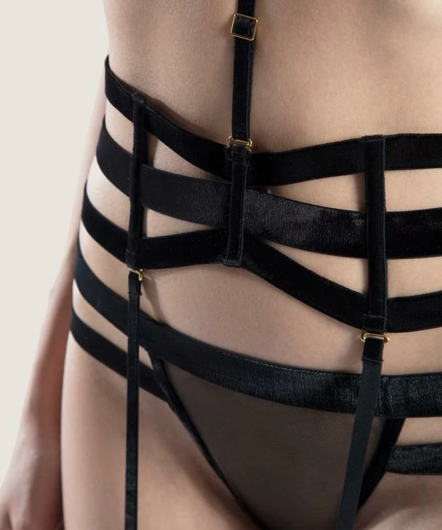 Aubade - Lines Of Velour Waistcincher 4 Aubade - Lines Of Velour Waistcincher