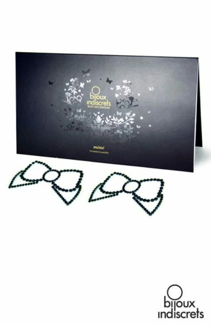 Bijoux Indiscrets - Mimi Black Bow Lingerie 5 Bijoux Indiscrets - Mimi Black Bow Lingerie
