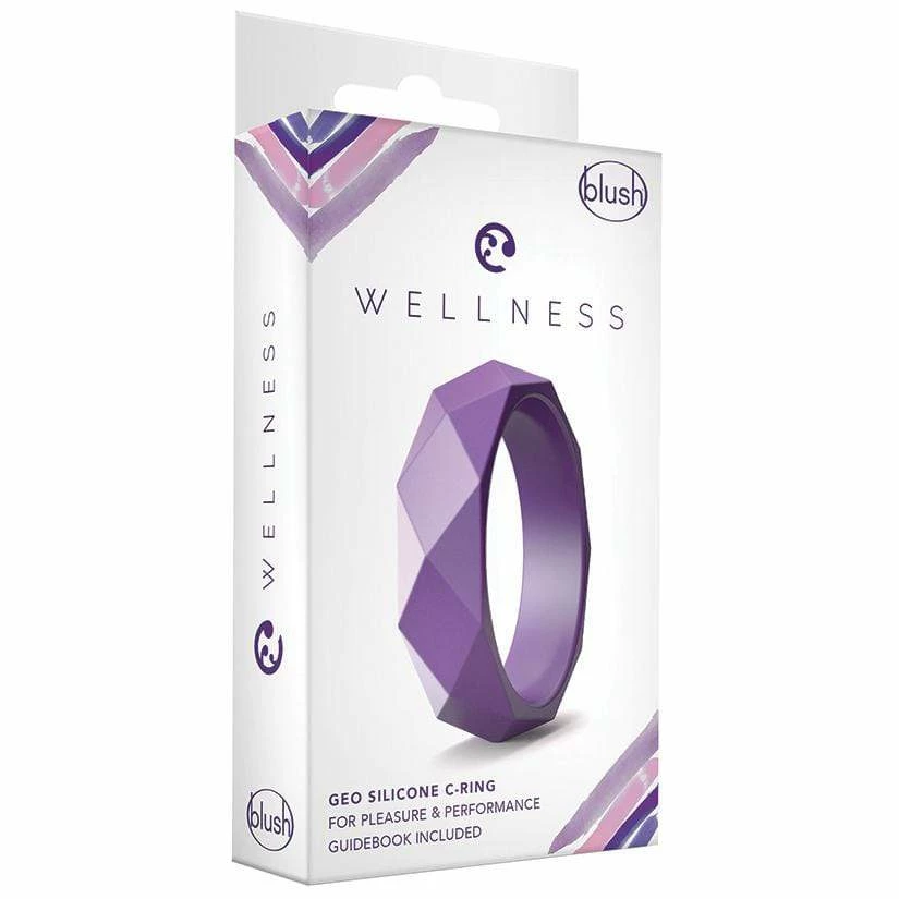Blush Couples Toys Wellness - Geo C-Ring 4 Blush Couples Toys Wellness - Geo C-Ring