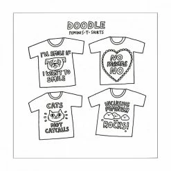 Books/Coloring Books Adult Games, Journals + Coloring Books Feminist Activity Book