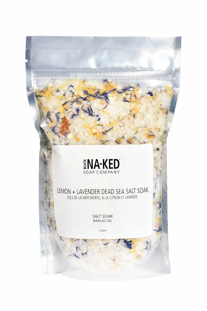 Bath + Body Buck Naked Soap Company - Salt Soaks 8 Bath + Body Buck Naked Soap Company - Salt Soaks