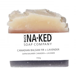 Buck Naked Soap Company - Soap Bar - Canadian Balsam Fir + Lavender Bath + Body