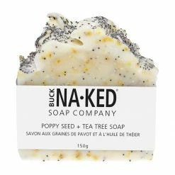 Buck Naked Soap Company - Soap Bar - Poppy Seed & Tea Tree Bath + Body