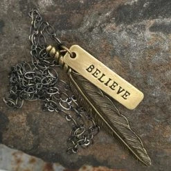 Buffalo Girls Salvage - Wandering Feather Necklace Jewelry + Wearables