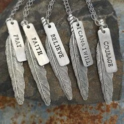 Buffalo Girls Salvage - Wandering Feather Necklace Jewelry + Wearables