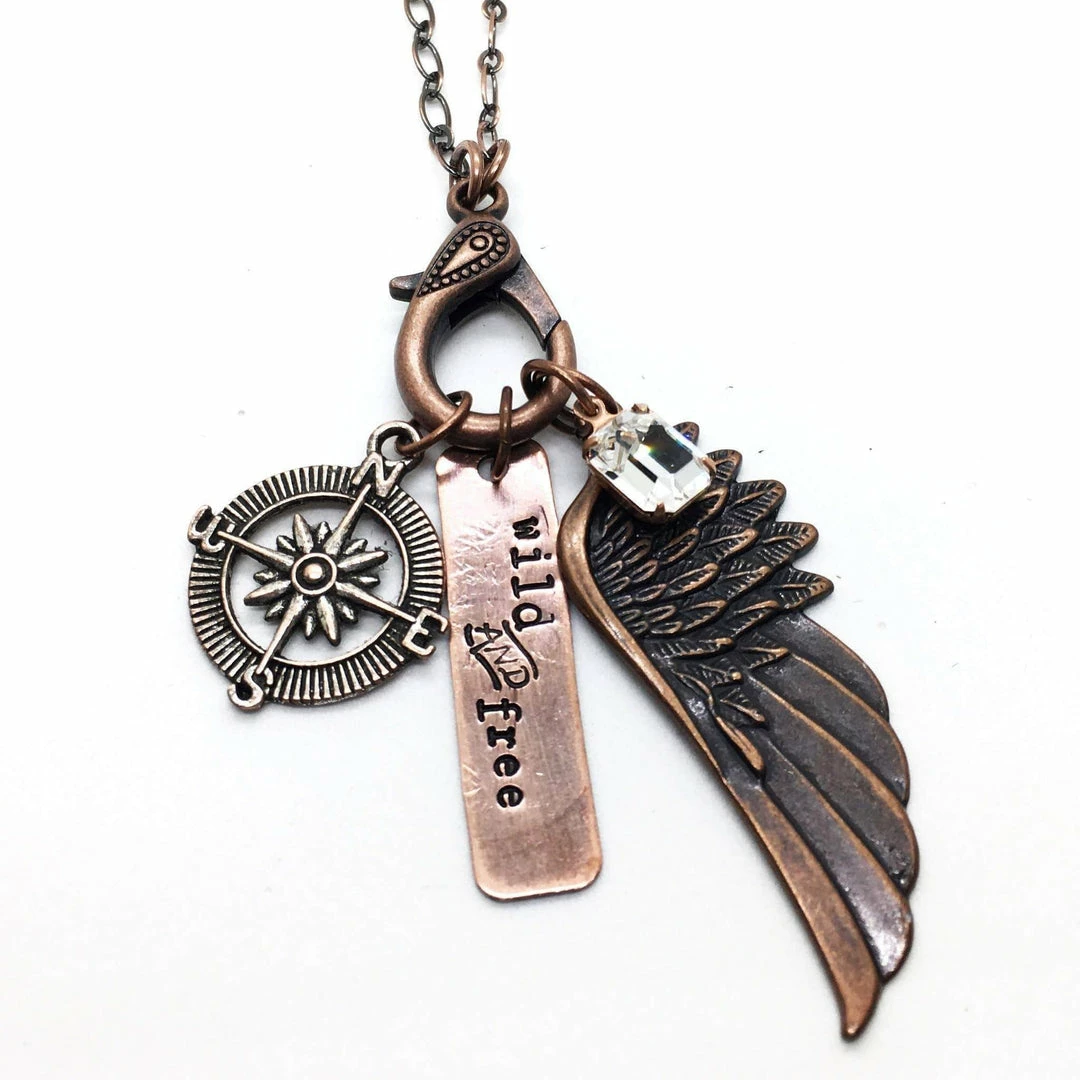 Buffalo Girls Salvage - Wild And Free Treasure Necklace Jewelry + Wearables 3 Buffalo Girls Salvage - Wild And Free Treasure Necklace Jewelry + Wearables