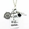 Buffalo Girls Salvage - I Can. I Will. Repeat. Treasure Necklace
