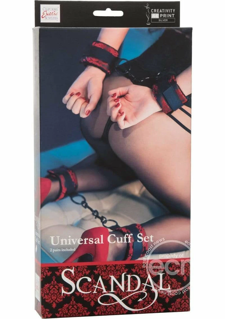 Cal Exotics Scandal - Universal Cuff Set 4 Cal Exotics Scandal - Universal Cuff Set