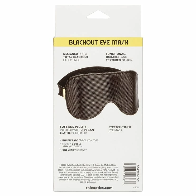 Cal Exotics Boundless - Blackout Eye Mask Kink + BDSM 4 Cal Exotics Boundless - Blackout Eye Mask Kink + BDSM