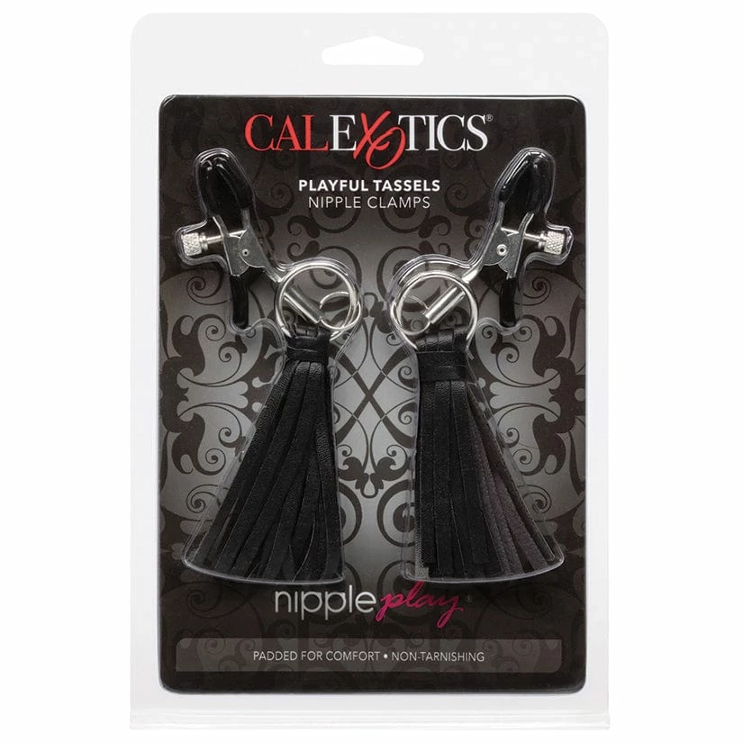 Kink + BDSM Cal Exotics - Playful Tassels Nipple Clamps 7 Kink + BDSM Cal Exotics - Playful Tassels Nipple Clamps