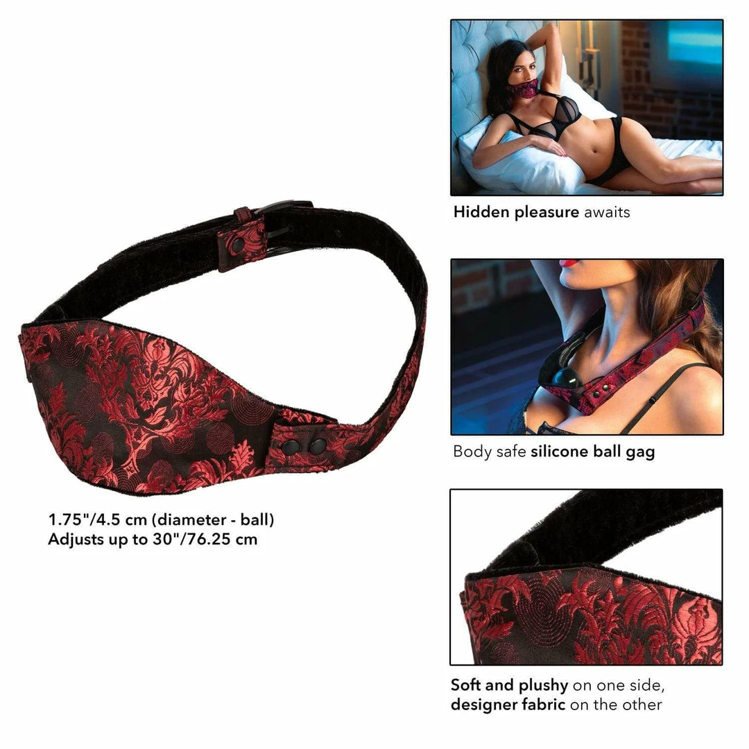 Cal Exotics Scandal - Hidden Pleasure Ball Gag 5 Cal Exotics Scandal - Hidden Pleasure Ball Gag