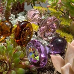 Crystal Delights - Colors Against Cancer Princess Plugs Anal Play