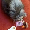 Crystal Delights - Fox Fur Tail - Blue Tint Anal Play 2 Crystal Delights - Fox Fur Tail - Blue Tint Anal Play