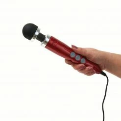 Doxy Die Cast 3 Wand Body Massager, Red Wands 7 Doxy Die Cast 3 Wand Body Massager, Red Wands