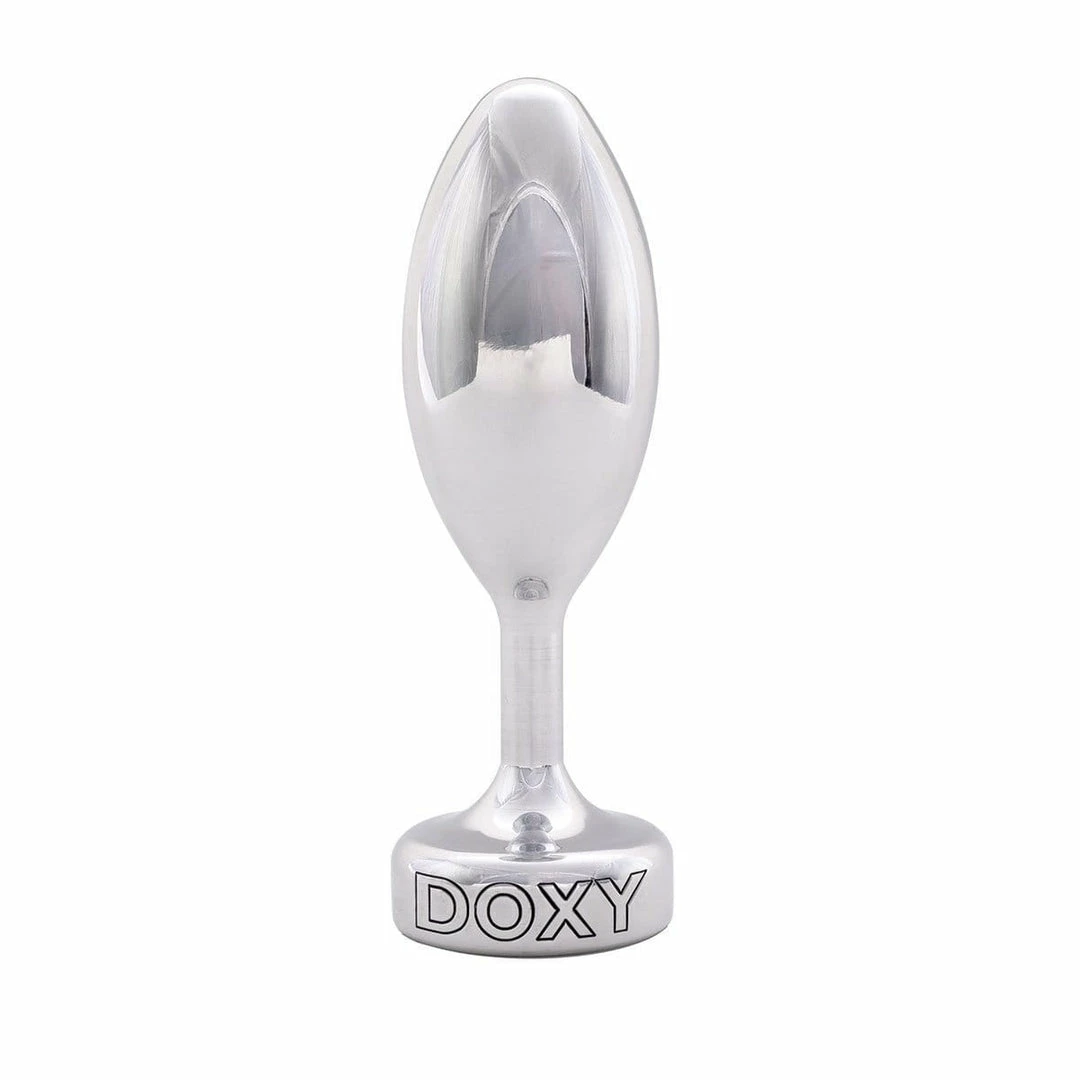 Anal Play Doxy Smooth Plug, Metal 3 Anal Play Doxy Smooth Plug, Metal