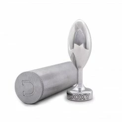 Anal Play Doxy Smooth Plug, Metal