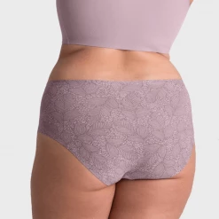 Evelyn & Bobbie - High Waist Retro Bikini - Amethyst Lace