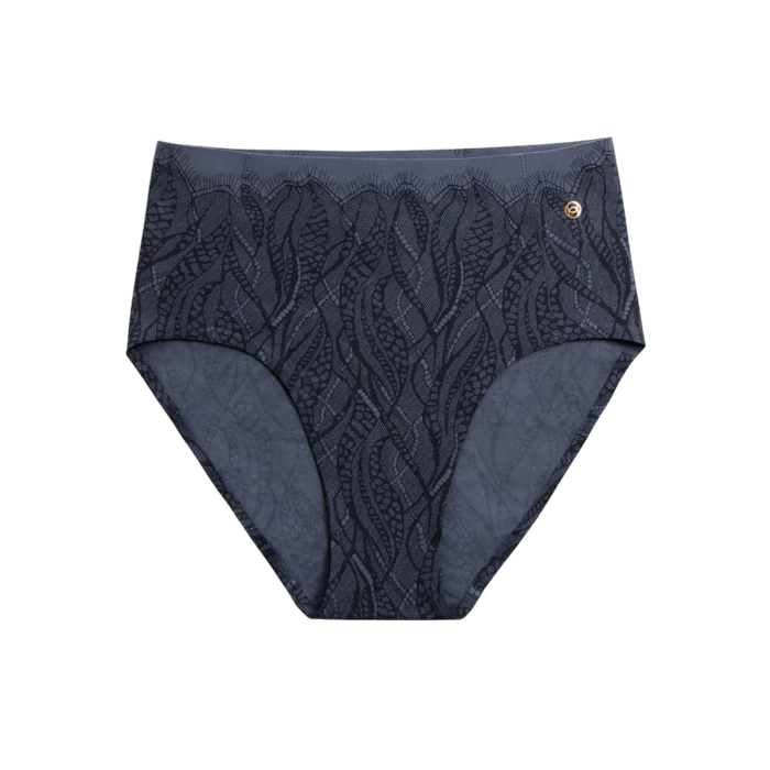 Evelyn & Bobbie - High Waist Retro Bikini - Midnight Lace 3 Evelyn & Bobbie - High Waist Retro Bikini - Midnight Lace