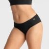 Evelyn & Bobbie - Mid Rise Hipster Panties - Black Onyx