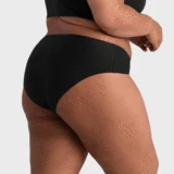 Evelyn & Bobbie - Mid Rise Hipster Panties - Black Onyx