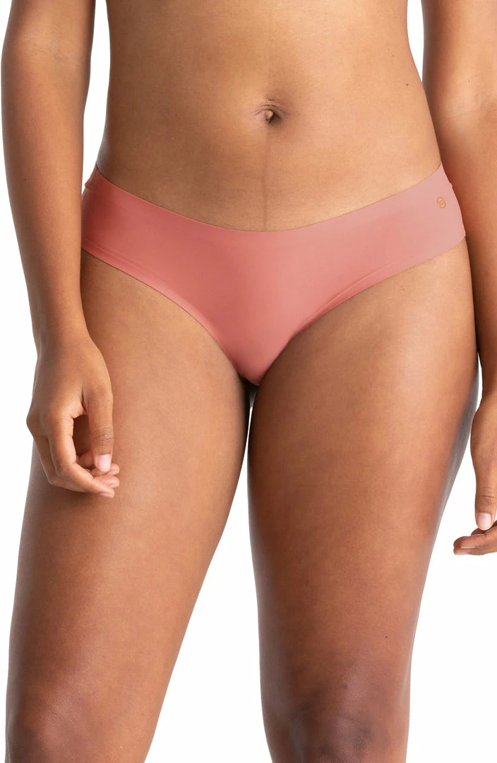 Evelyn & Bobbie - Mid Rise Thong - Rose Quartz Lingerie 4 Evelyn & Bobbie - Mid Rise Thong - Rose Quartz Lingerie