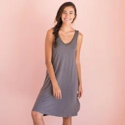 Faceplant Dreams - Bamboo V-Neck Nightshirt