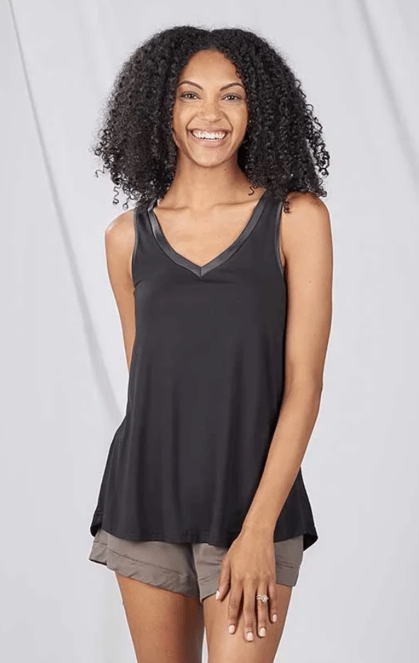 Faceplant Dreams - Bamboo Double-V Tank 3 Faceplant Dreams - Bamboo Double-V Tank