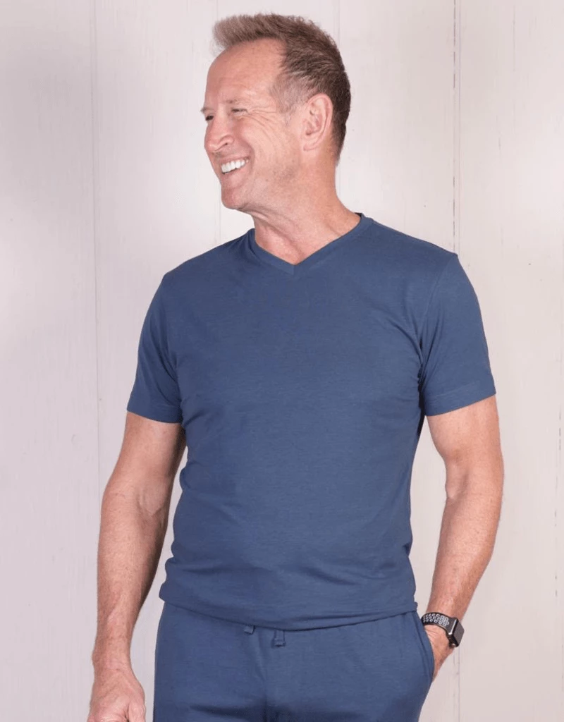 Faceplant Dreams - Mens Bamboo Classic Hendrix V-Neck Tee 7 Faceplant Dreams - Mens Bamboo Classic Hendrix V-Neck Tee