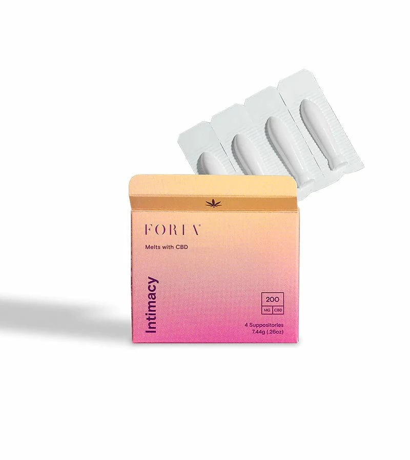 Foria - Intimacy - CBD Suppositories 4pk 4 Foria - Intimacy - CBD Suppositories 4pk