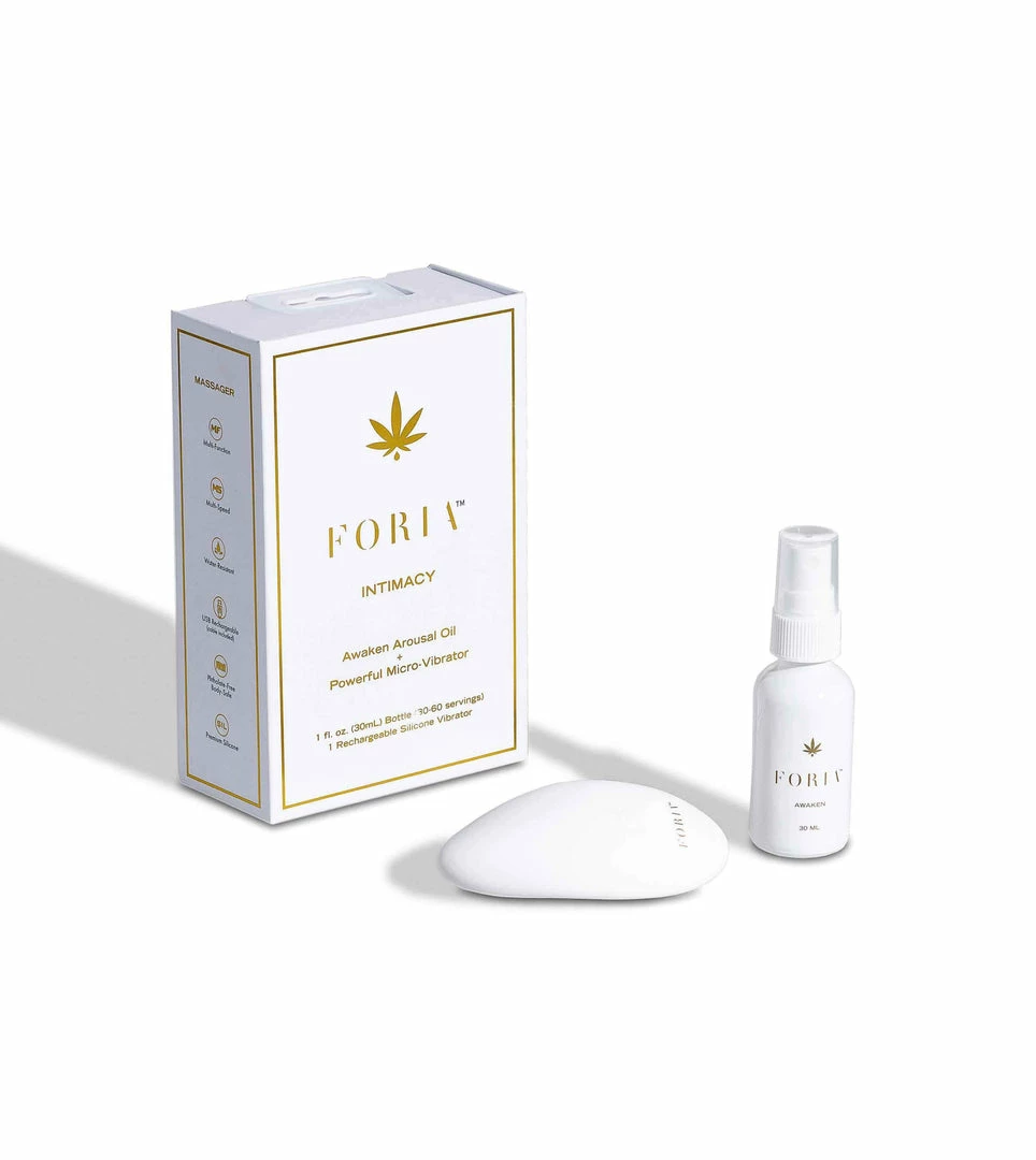 Foria - Intimacy Kit - Awaken Arousal Spray And Vibrator Vibrators 4 Foria - Intimacy Kit - Awaken Arousal Spray And Vibrator Vibrators