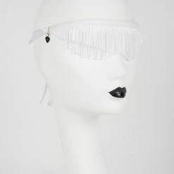 Kink + BDSM Fraulein Kink - White Wedding Blindfold