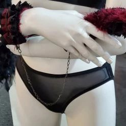 Fraulein Kink - Couture Maribou Handcuffs Lingerie Accessories