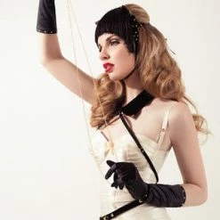 Fraulein Kink - Noir Gloves Lingerie