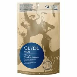 Glyde Maxi Condoms 12PK Safer Sex