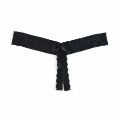 Lingerie Hanky Panky - Open Thong - Plus
