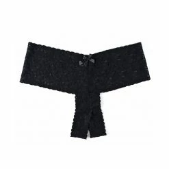 Hanky Panky - Retro Lace Crotchless Thong - Plus Lingerie 13 Hanky Panky - Retro Lace Crotchless Thong - Plus Lingerie