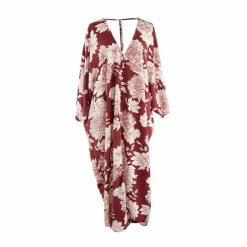 Jennafer Grace - Bordeaux Caftan & Palazzo Pant Set