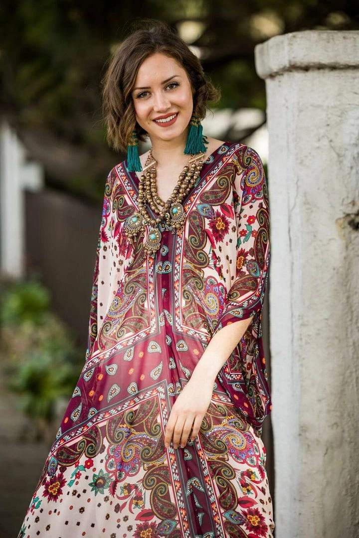 Dresses + Caftans Jennafer Grace - Rosemary Caftan 4 Dresses + Caftans Jennafer Grace - Rosemary Caftan