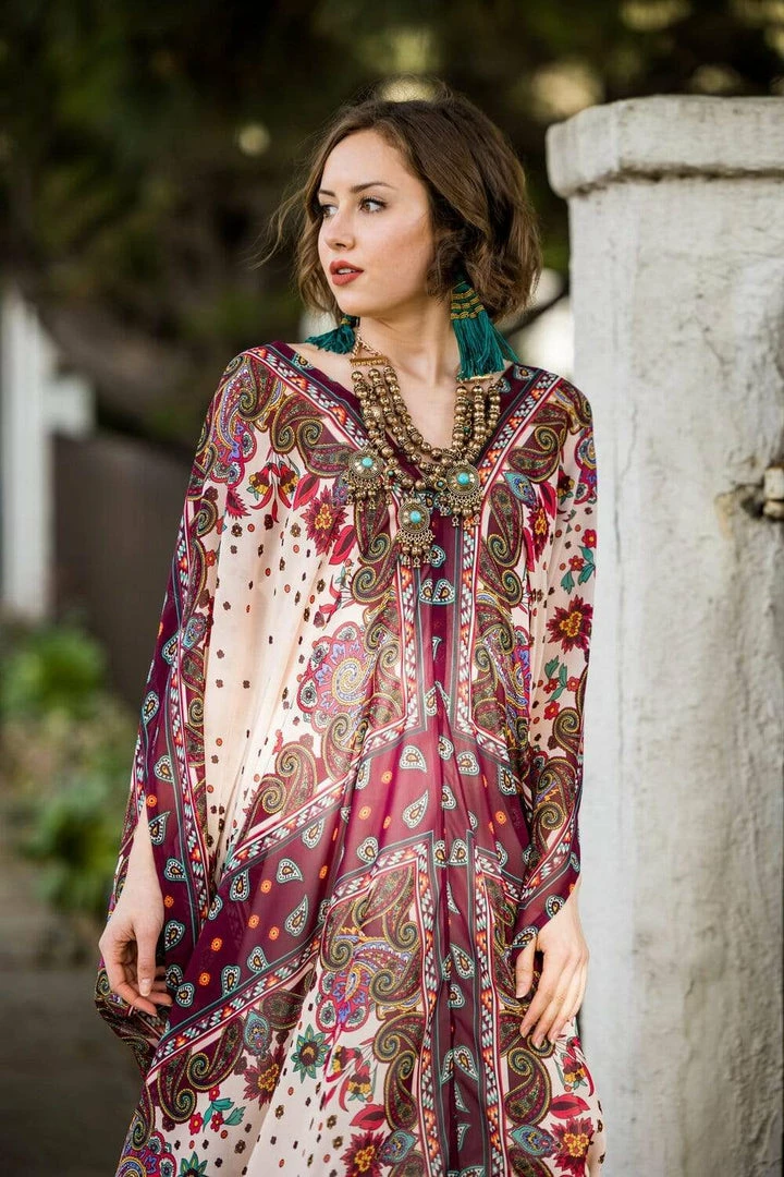 Dresses + Caftans Jennafer Grace - Rosemary Caftan 8 Dresses + Caftans Jennafer Grace - Rosemary Caftan