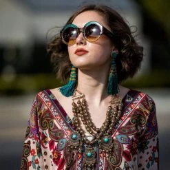 Dresses + Caftans Jennafer Grace - Rosemary Caftan 16 Dresses + Caftans Jennafer Grace - Rosemary Caftan