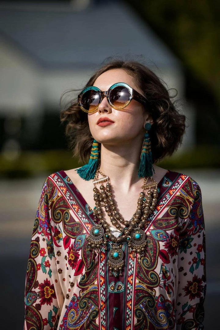 Dresses + Caftans Jennafer Grace - Rosemary Caftan 9 Dresses + Caftans Jennafer Grace - Rosemary Caftan