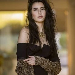 Outerwear Jennafer Grace - Oro Leopard Yoga Duster 14 Outerwear Jennafer Grace - Oro Leopard Yoga Duster