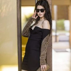 Outerwear Jennafer Grace - Oro Leopard Yoga Duster 15 Outerwear Jennafer Grace - Oro Leopard Yoga Duster