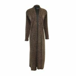 Outerwear Jennafer Grace - Oro Leopard Yoga Duster 18 Outerwear Jennafer Grace - Oro Leopard Yoga Duster