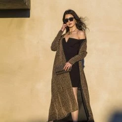 Outerwear Jennafer Grace - Oro Leopard Yoga Duster 17 Outerwear Jennafer Grace - Oro Leopard Yoga Duster